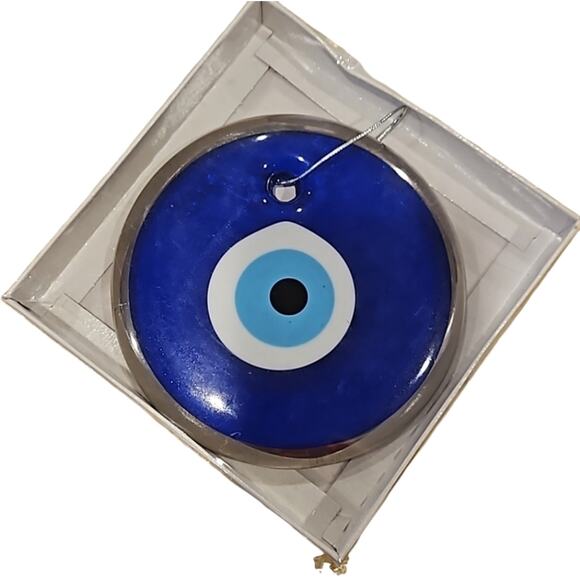 EVIL EYE Wall Ornament 5" Diameter - Picture 1 of 3